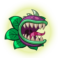 Chompzilla's head as a sticker in Plants vs. Zombies Stickers