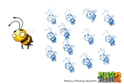 Concept art of Bernie the Bee