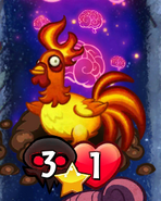 Fire Rooster with the Deadly trait