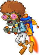 HD Disco Jetpack Zombie