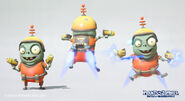 Concept model renders (Plants vs. Zombies: Battle for Neighborville)