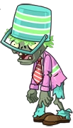 Buckethead Zombie's costume (HD)