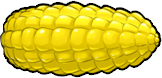 Its projectile, corn cob