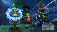 Power Flower, Hot Rod Chomper and Fire Cactus customized and ready for fight