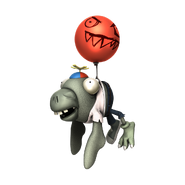 A Balloon Zombie costume for LittleBigPlanet 3