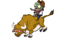 HD Zombie Bull running