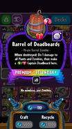 Barrel of Deadbeards' statistics