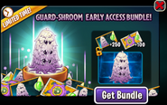 Guard-shroom in an advertisement for Guard-shroom's Early Access Bundle