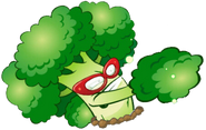 HD Strong Broccoli with costume