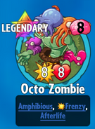 The player obtaining Octo Zombie from a Premium Pack