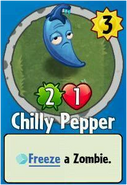 The player receiving Chilly Pepper from a Premium Pack