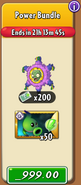 Shadow Peashooter in the Power Bundle (9.4.1)