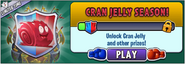 Cran Jelly in an advertisement for Cran Jelly's Season in Arena