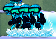 Frozen Zombie Bobsled Crew