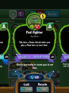 Pod Fighter's statistics