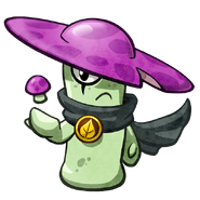 Nightcap as a sticker in Plants vs. Zombies Stickers