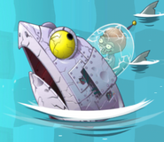 Defeated Zombot Sharktronic Sub