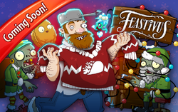 Ho ho ho, Happy Feastivus! Check out - Plants vs. Zombies