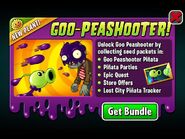 Goo Peashooter in an advertisement