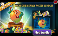 Mangofier in an advertisement for Mangofier's Early Access Bundle