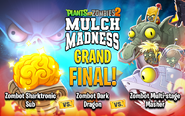 Zombot Dark Dragon on the Mulch Madness final round promotional artwork