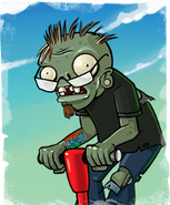 Pogo Zombie card