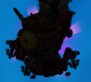 Zombot Plank Walker's silhouette