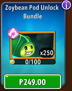 Zoybean Pod Unlock Bundle in the store (10.9.1, Special)