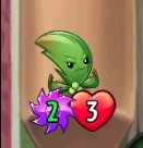 Poison Ivy shrunken by Shrink Ray