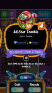 All-Star Zombie's statistics