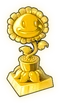 Gold Sunflower Trophy