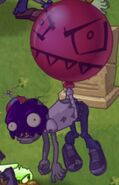 A poisoned Balloon Zombie