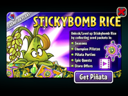 Stickybomb Rice in another advertisement (Champion Plant)