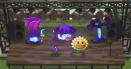 Powered Shadow-shroom with other plants as seen in the trailer