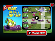 Blastberry Vine with Imp Pear in an advertisement (note it's called Berry Blast)