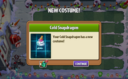 Getting its second costume from Piñata Party