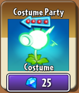 Electric Peashooter's costume in the new store