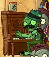 A fainted Pianist Zombie (can no longer be done after the 2.1 update)