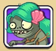 Imp Mermaid Zombie's icon that appears when about to play a level including it