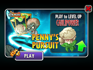 Caulipower in an advertisement for Penny's Pursuit