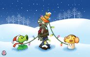 Plantsvs.Zombies Winter2010Wallpaper4