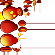 Fire Peashooter's textures