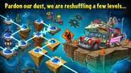 Imps seen again on an in-game ad for level reshuffling for 7.4