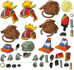 Plants vs. Zombies 2 (Chinese version)/Gallery of zombie sprites