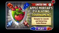 Apple Mortar's Escalating Tournament