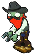 Transparent Bandana Cowboy Zombie