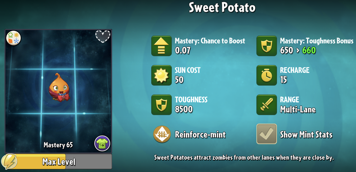 Free: Plants vs. Zombies 2: It\'s About Time Sweet potato , Plants