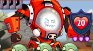 The face that appear during Z-Mech's idle animation