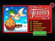 Sweet Potato along with Parsnip in an advertisement for the 9th day of Feastivus 2018