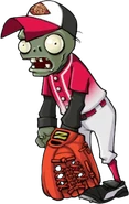 HD Baseball Zombie with a mitt